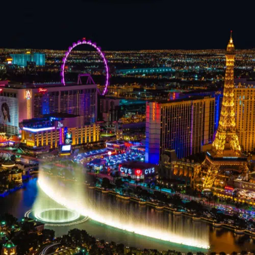 Las Vegas Strip at night