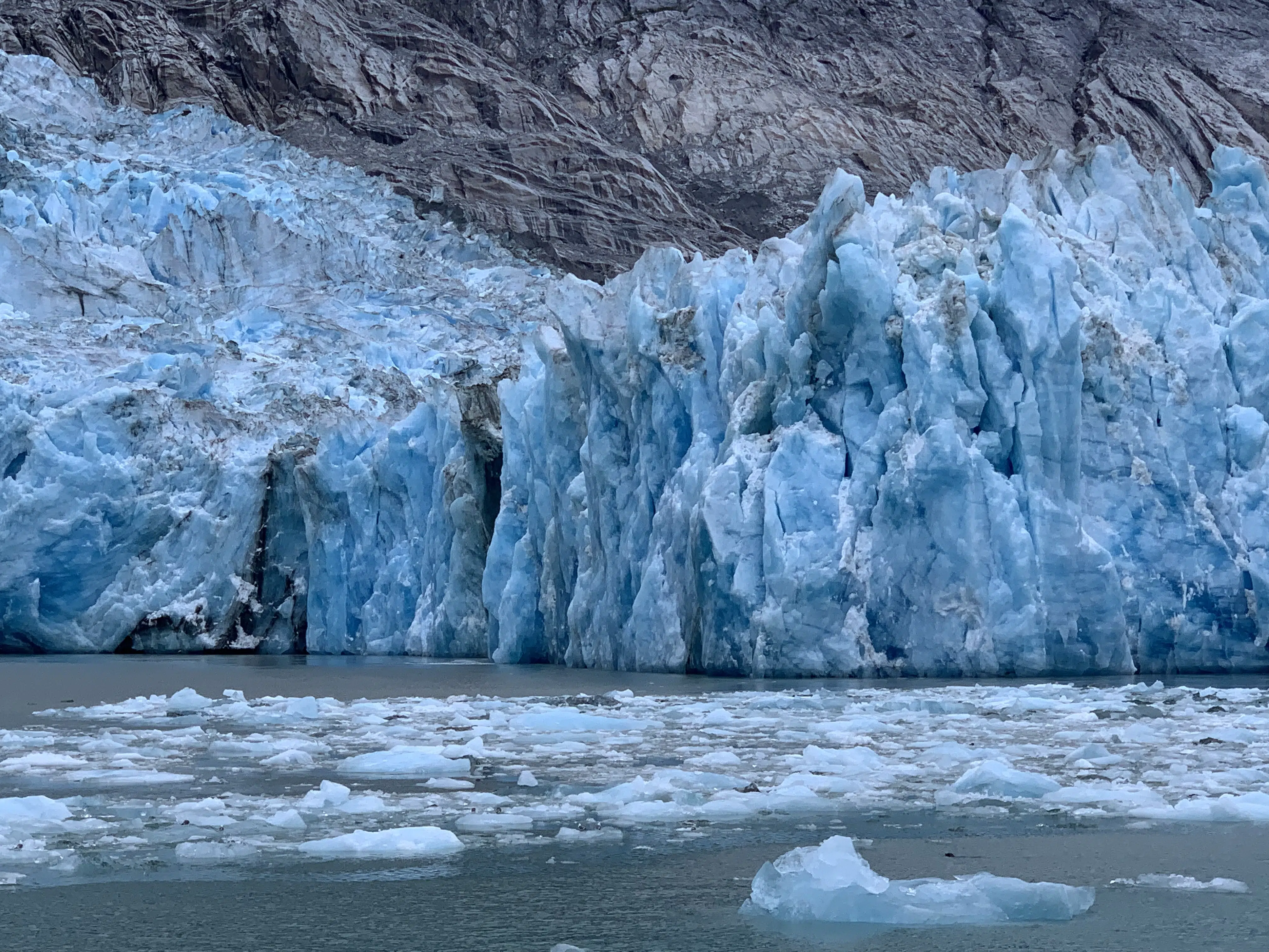 Dawes glacier in Alaska