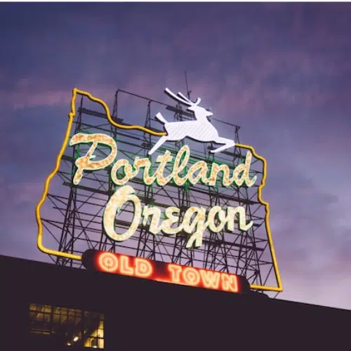 Portland Oregon Neon Sign