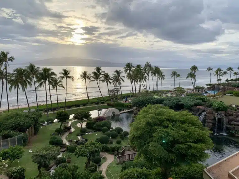 View from the Hyatt Regency Maui Resort