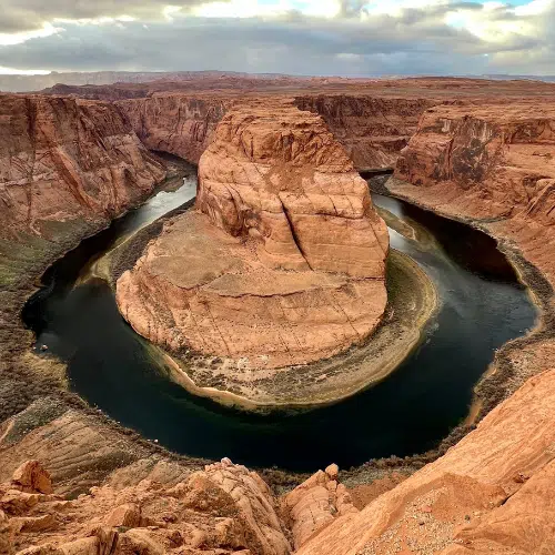 Horseshoe Bend in Page, AZ