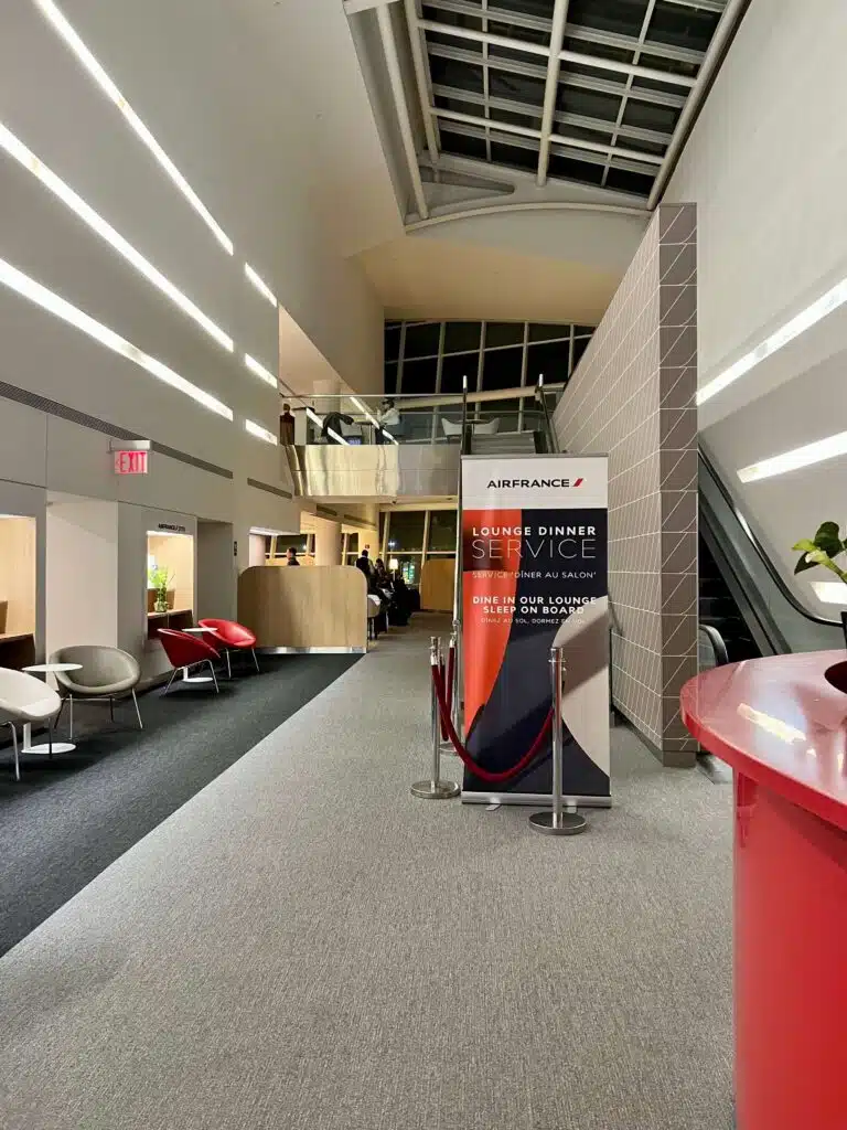 Air France Lounge at JFK Airport