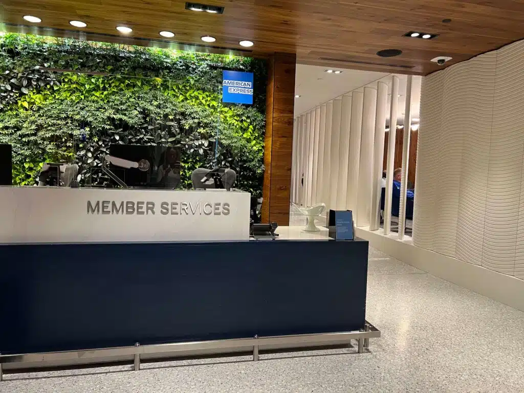 LaGuardia Centurion Lounge Check In