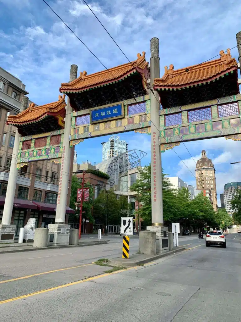 Chinatown entrance, Vancouver, BC Canada