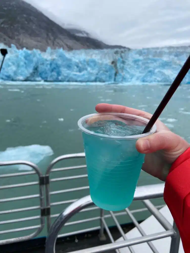 Glacierita at Dawes Glacier in Endicott Arm, Alaska