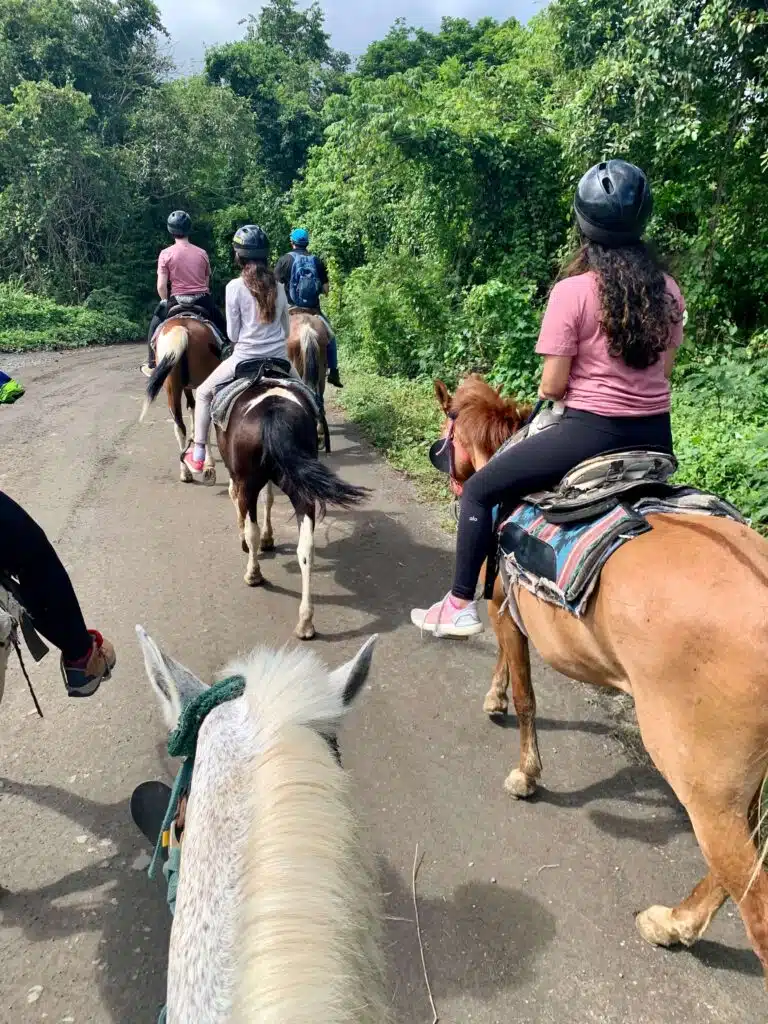 Horseback riding in San Juan, Puerto Rico