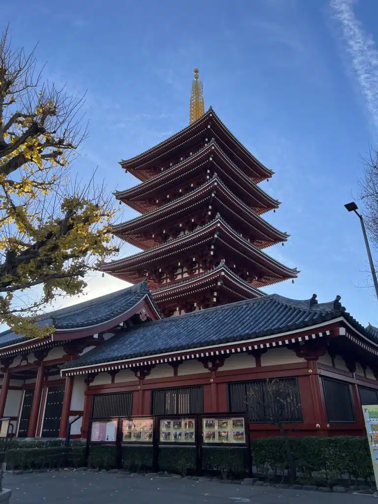 Senso-ji temple in Tokyo, Japan