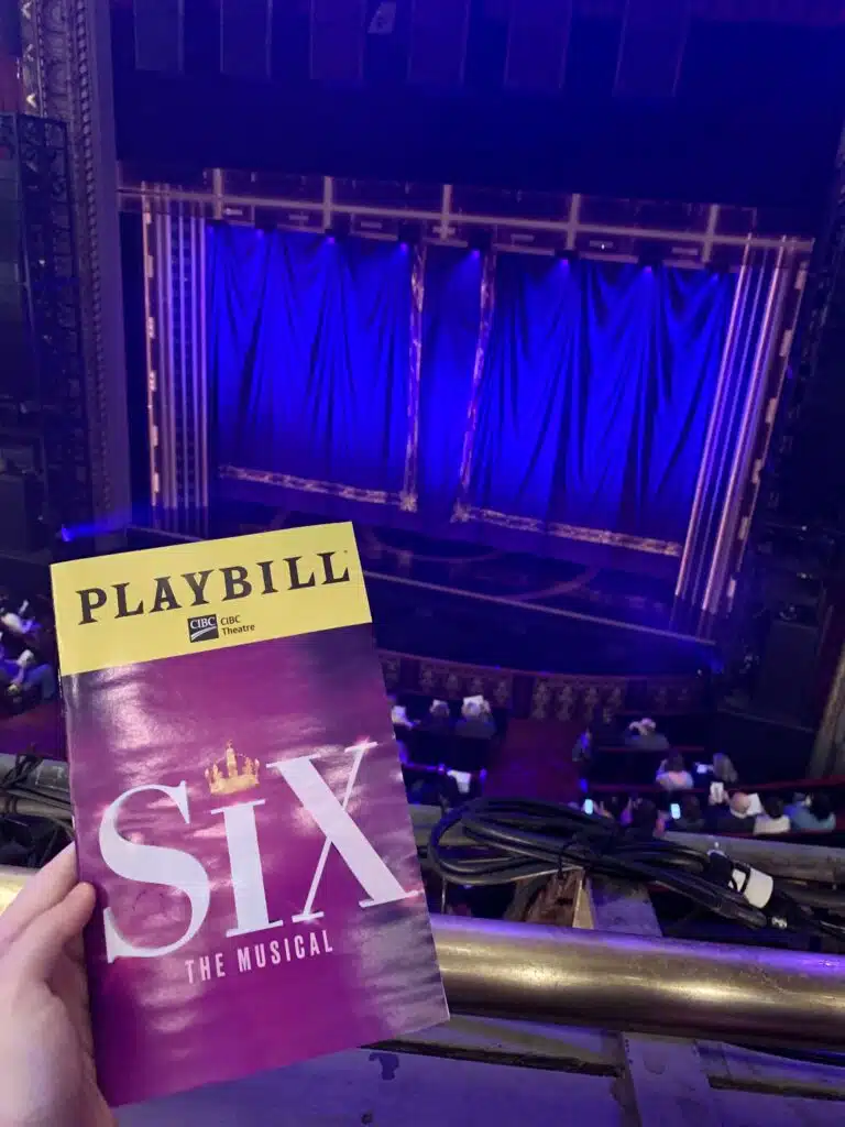 Six playbill broadway