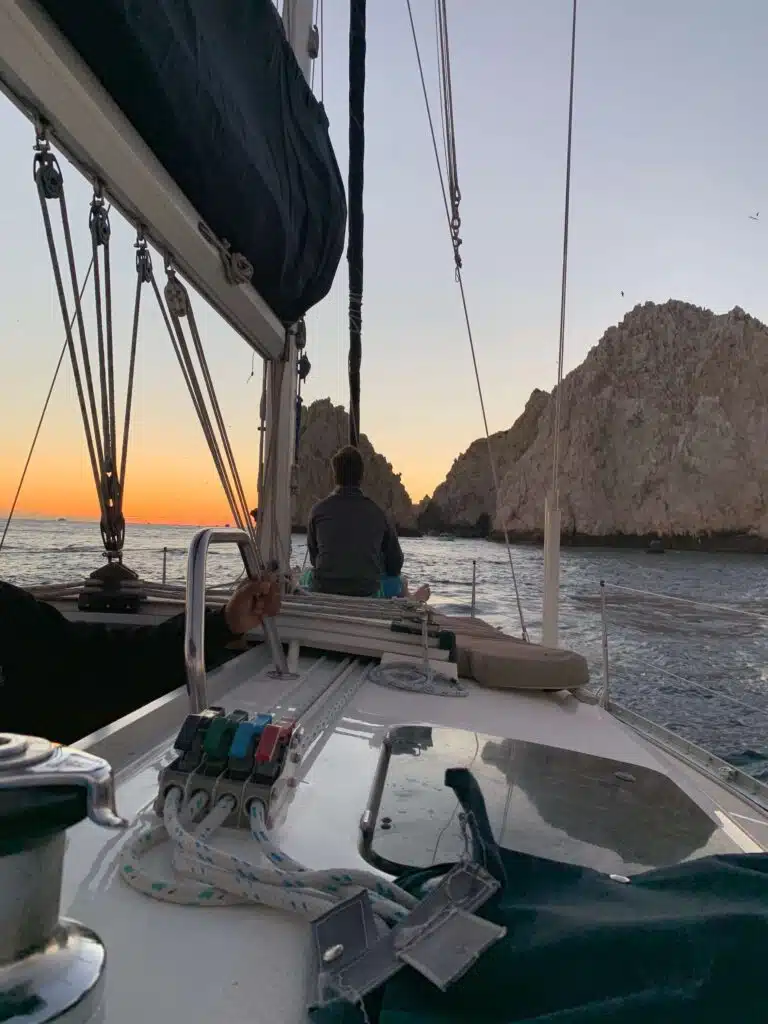 Sunset sail in Los Cabos, Mexico