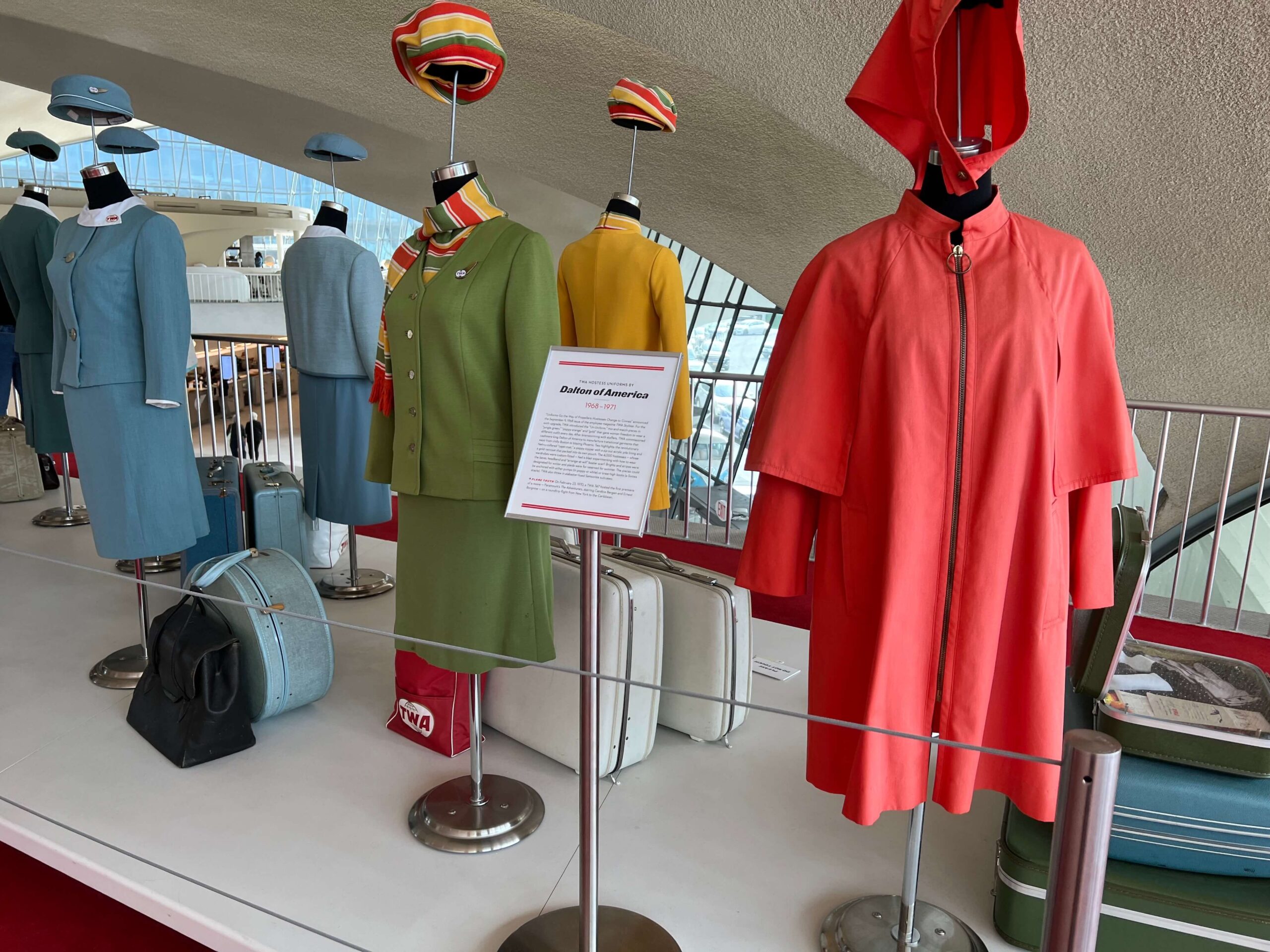 TWA Crew Uniforms throughout the years