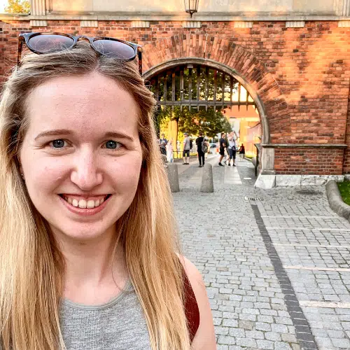 The author at Krakow Castle