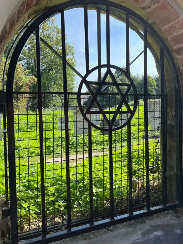 Jewish cemetery in the Jewish Quarter of Krakow, Poland