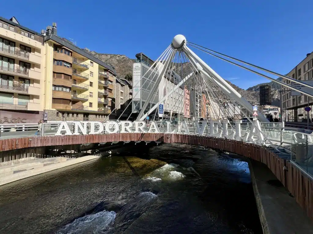 Andorra la Vella Sign