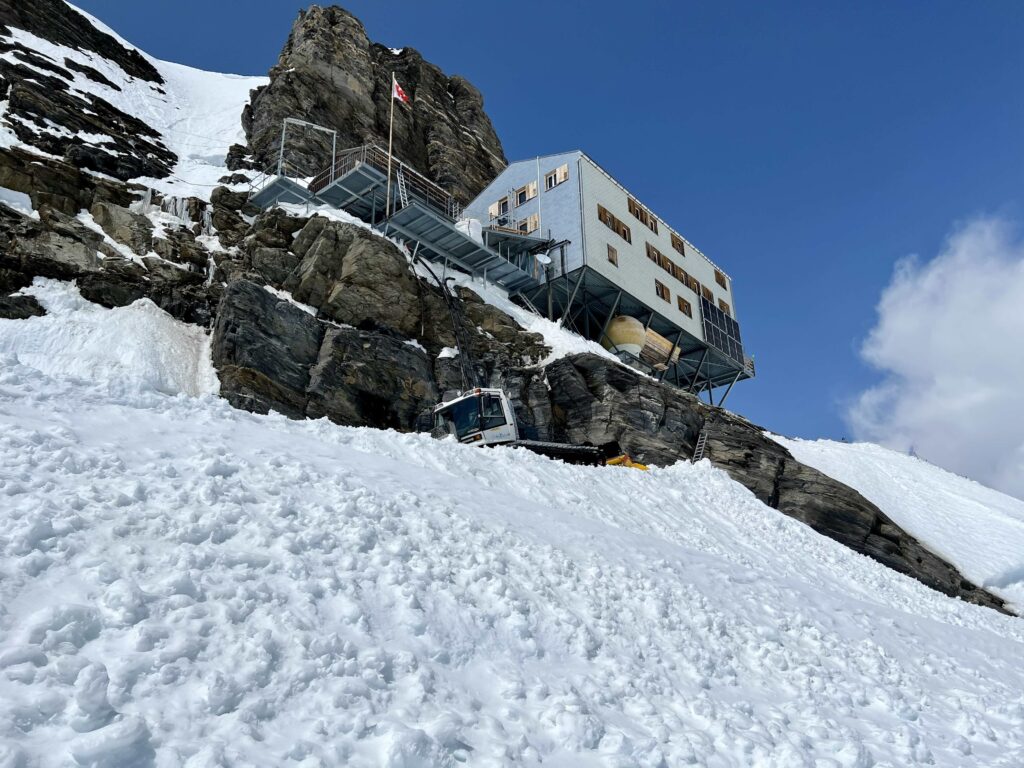 Mönchsjochhütte in Switzerland near Jungfraujoch