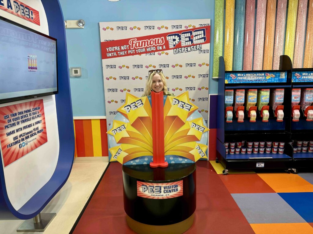 PEZ Visitor Center Photo Op