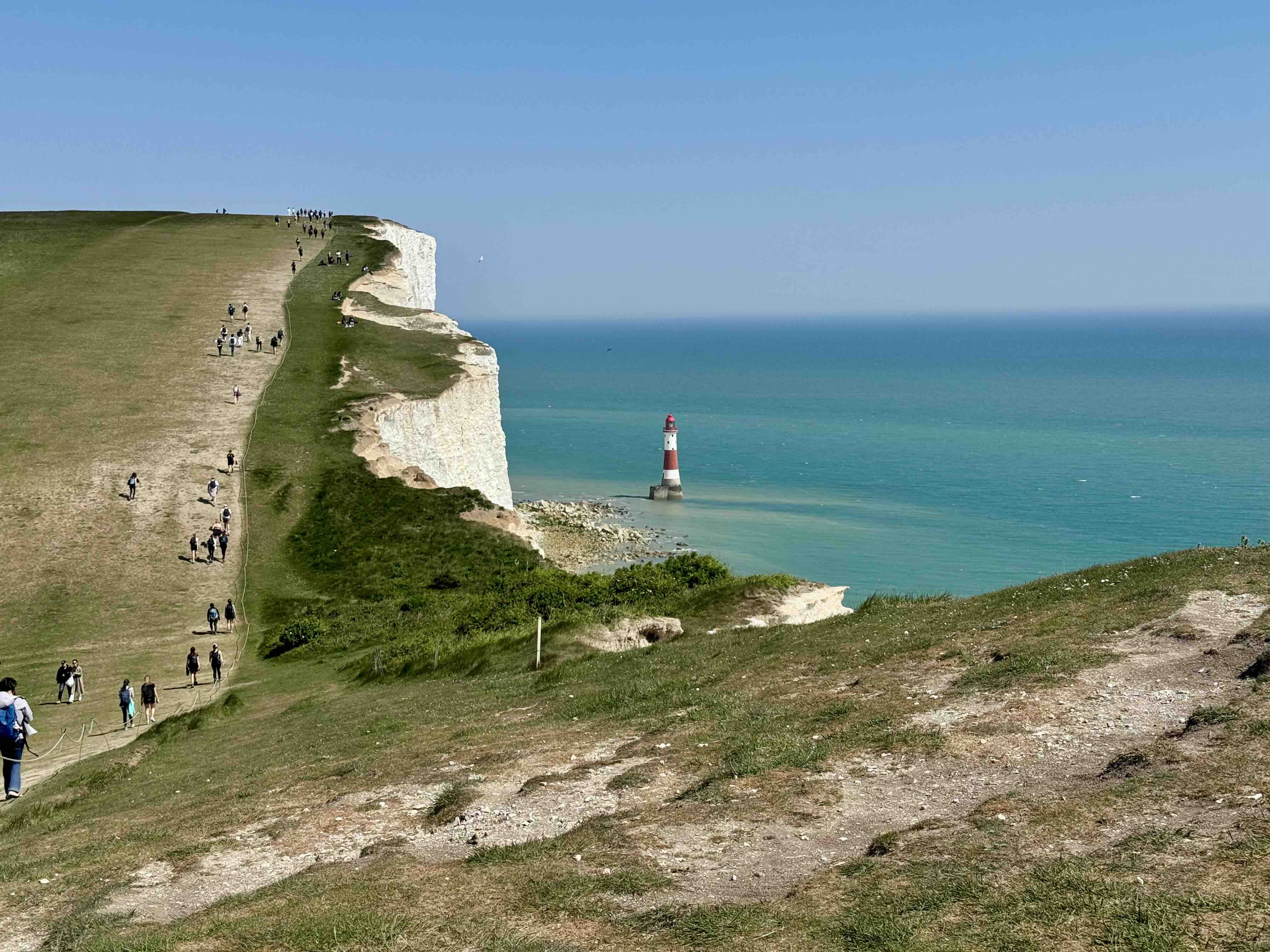 Lighthouse view on the Seven Sisters hike