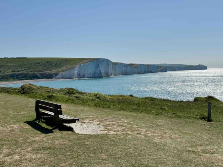 Seven Sisters Hike as viewed from the west