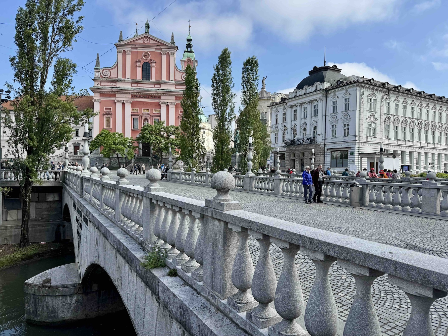 Downtown Ljubljana, Slovenia