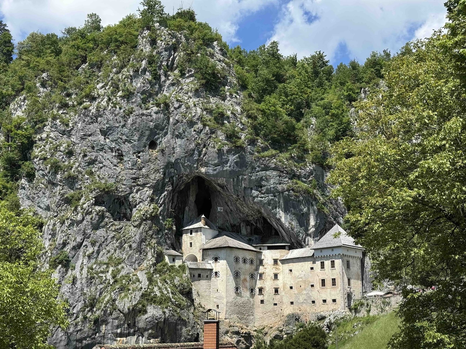 Predjama Castle in Slovenia