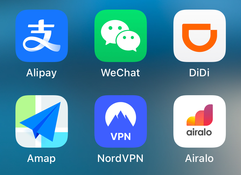 useful apps for travel to China