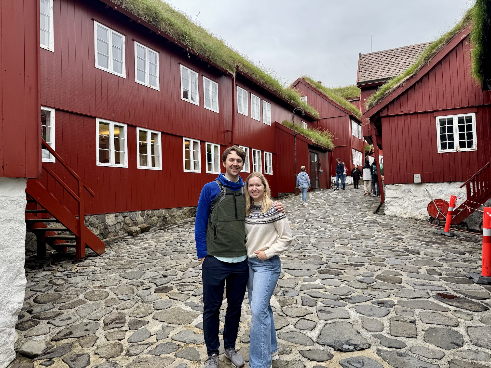 Old town Tórshavn in the Faroe Islands